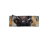 WZYCWB Bandeau pour bébé avec nœud bison d'Amérique du Nord (0-6 mois) - Universel pour les nouveau-nés aux tout-petits, un incontournable pour une décoration mignonne