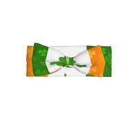WZYCWB Bandeau pour bébé avec nœud en forme de drapeau irlandais - Accessoire pour cheveux - Convient pour les bébés de 0 à 6 mois - Cadeau très significatif