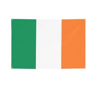 WZYCWB Bannière de fête drapeau irlandais pour les anniversaires, les chants de Noël, les remises de diplôme et les anniversaires.