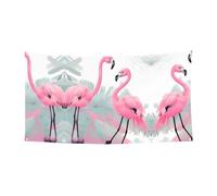 WZYCWB Bannière de fête flamant rose adaptée pour les fêtes d'anniversaire ou les décorations de vacances