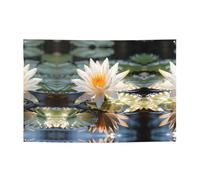 WZYCWB Bannière de fête imprimée fleur nationale de Thaïlande, 119,4 x 180,3 cm, parfaite pour les anniversaires, les vacances, les remises de diplôme et les anniversaires.