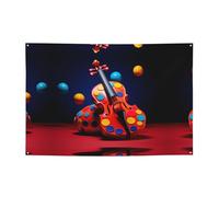 WZYCWB Bannière de fête pour les anniversaires, les chants de Noël, les remises de diplôme et les anniversaires.