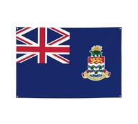 WZYCWB Bannière imprimée drapeau des îles Caïmans, 119,4 x 180,3 cm, parfaite pour les anniversaires, les vacances, les remises de diplôme et les anniversaires.
