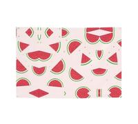 WZYCWB Bannière rose pastèque pour anniversaires, chants de Noël, remises de diplômes et anniversaires.