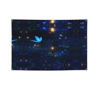 WZYCWB Bannière The Darkness of Night pour les anniversaires, les chants de Noël, les remises de diplôme et les anniversaires.