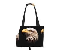 WZYCWB Beau sac de voyage léger en forme de tête d'aigle pour chats et sac à bandoulière respirant pour petit chien pour un transport facile