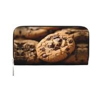 WZYCWB Beaucoup de cookies. Portefeuille zippé imprimé parfait pour les voyages, les affaires et le quotidien. Peut contenir des téléphones portables et de l'argent.