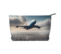 WZYCWB Beaucoup de sacs de rangement cosmétiques imprimés savoureux, parfaits pour les voyages d'affaires et les voyages., Avion à haute altitude, Taille unique