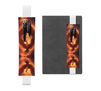 WZYCWB Beautiful Phoenix Marque-page réglable en cuir, parfait pour la rentrée scolaire, cadeau de Noël, porte-stylo en cuir,