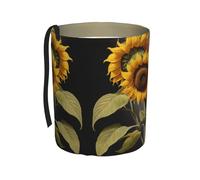 WZYCWB Belle poubelle de voiture à suspendre en forme de tournesol, pratique et pratique, adaptée à plusieurs modèles de voiture, offrant un espace de rangement idéal