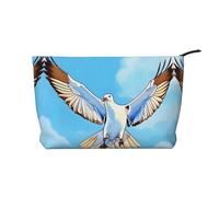 WZYCWB Bird's Nest Trousse de toilette à motif poulet doré, indispensable pour organiser les cosmétiques et les produits de soins de la peau., Mouettes en vol, Taille unique