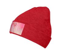 WZYCWB Bonnet tricoté chaud et extensible avec imprimé sucettes colorées - Convient pour les hommes et les femmes, les voyages en plein air, les activités d'hiver, Rouge, Taille unique