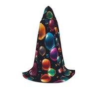 WZYCWB Bubbles L Cape à capuche à motif pour cosplay - Accessoires de déguisement pour fête de vacances