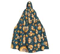 WZYCWB Cape à capuche à motif lapin pour adulte adaptée pour les réunions de famille, les spectacles sur scène, le cosplay et les fêtes d'Halloween