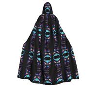 WZYCWB Cape à capuche Cosmic Owl pour Halloween, fête, carnaval, jeu de rôle
