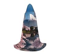 WZYCWB Cape à capuche Mt. Fuji au début du printemps L - Costume de cosplay - Accessoires de fête de vacances