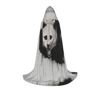 WZYCWB Cape de magicien hurlant en colère imprimée L - Costume de fête à thème - Cape de cosplay pour adultes et adolescents - Tailles S, M, L