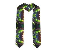 WZYCWB Cape de remise de diplôme imprimée pois magiques (182,9 cm) - Cadeau de remise de diplôme, plein de sens cérémoniel,