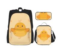 WZYCWB Cartable + trousse + sac à déjeuner + sac à déjeuner pour tous les jours