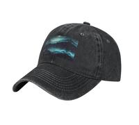 WZYCWB Casquette de baseball noire à motifs étoiles de science-fiction, casquette de golf pour sports de plein air, visière solaire décontractée, Noir , Taille unique