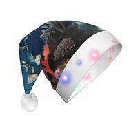 WZYCWB Chapeau de fête à LED pour adulte Motif requins sous la mer