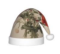 WZYCWB Chapeau de fête de Noël à motif bouquet fleuri, cadeau d'activités de classe pour enfants, accessoire de décoration de Noël