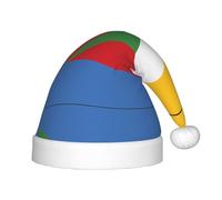 WZYCWB Chapeau de fête de Noël à motif drapeau des Comores, cadeau d'activités de classe pour enfants, accessoire de décoration de Noël