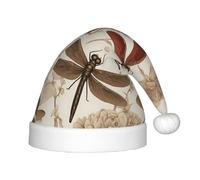 WZYCWB Chapeau de fête de Noël baroque à motif libellule pour enfants, cadeau d'activités de classe pour enfants, accessoire de décoration de Noël