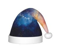 WZYCWB Chapeau de fête de Noël imprimé aquarelle céleste, cadeau d'activité de classe pour enfants, accessoire de décoration de Noël