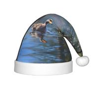 WZYCWB Chapeau de fête de Noël imprimé canards colverts pour enfants, cadeau d'activités de classe pour enfants, accessoire de décoration de Noël