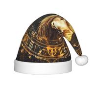 WZYCWB Chapeau de fête de Noël imprimé horoscope Bélier pour enfants, cadeau d'activités de classe pour enfants, accessoire de décoration de Noël