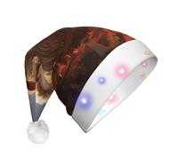 WZYCWB Chapeau de fête LED pour adulte en forme de mouton australien, décoration de fête