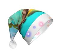 WZYCWB Chapeau de fête LED pour adulte Motif paysage caraïbe