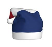 WZYCWB Chapeau de Père Noël unisexe avec drapeau néerlandais pour adulte, chapeau de Père Noël en peluche de 40 cm de haut