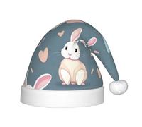 WZYCWB Chapeau pour enfant avec lapin mignon dessin animé, fête du Nouvel An, événement de Noël, spectacle, scène de vacances, fête, mode pour enfants, chapeau de Noël