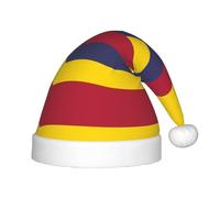 WZYCWB Chapeaux de Noël à motif drapeau du royaume d'Hawaï pour enfants, jolis chapeaux pointus, décorations de fête de Noël et cadeaux pour réunions de famille