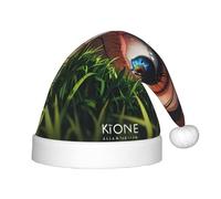 WZYCWB Chapeaux de Noël à motif œil mystérieux pour enfants, chapeaux pointus mignons, décorations de fête de Noël et cadeaux pour réunions de famille