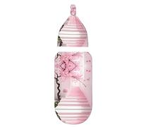 WZYCWB Couverture d'emmaillotage pour nouveau-né en forme de fleur de cerisier rose, ensemble de réception pour nouveau-né, couverture d'emmaillotage pour bébé avec bonnet assorti