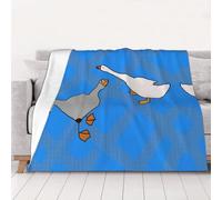 WZYCWB Couverture grise en flanelle imprimée de 127 x 101,6 cm - 76,2 à 203,2 cm. Une couverture chaude pour l'automne à la maison et une couverture de voyage portable.