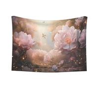 WZYCWB Couverture pour animaux de compagnie Motif pivoines dans un rêve Taille M