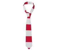 WZYCWB Cravates classiques avec drapeau polonais, parfaites pour les mariages, les cérémonies, les entretiens et les occasions formelles