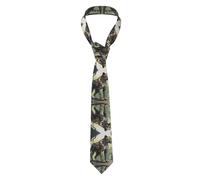 WZYCWB Cravates Majestic Leopard pour homme - Accessoires de costume d'affaires, choix de garçons d'honneur et de demoiselles d'honneur pour réunions et célébrations