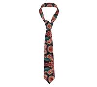 WZYCWB Cravates pour homme Motif roses de mer - Accessoires de costume d'affaires, choix de garçons d'honneur et de demoiselles d'honneur pour réunions et célébrations