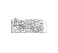 WZYCWB Croquis de monstre bébé nœud bandeau (0-6 mois) - Universel pour les nouveau-nés aux tout-petits, un incontournable pour la décoration mignonne