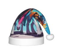 WZYCWB Cyber Wolf Lot de chapeaux de Noël à motifs pour enfants, chapeaux pointus mignons, décorations de fête de Noël et cadeaux pour réunions de famille