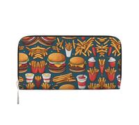 WZYCWB De nombreux sacs à main en cuir avec fermeture éclair et porte-cartes sont parfaits pour les voyages ou un usage quotidien, Beaucoup de plats savoureux, Taille unique
