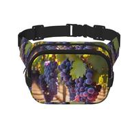 WZYCWB Desert Grapes Sac banane de sport, sac à bandoulière tendance et tendance, petit sac de voyage léger