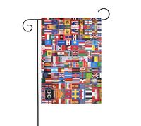 WZYCWB Divers drapeaux de jardin - 30,5 x 45,7 cm, drapeaux décoratifs de jardin à suspendre