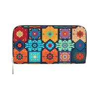 WZYCWB Diverses pochettes en cuir avec fermeture éclair et porte-cartes sont parfaites pour les voyages ou un usage quotidien, Variété de motifs, Taille unique