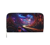 WZYCWB Diverses pochettes en cuir avec fermeture éclair et porte-cartes sont parfaites pour les voyages ou un usage quotidien, Passages inférieurs, Taille unique